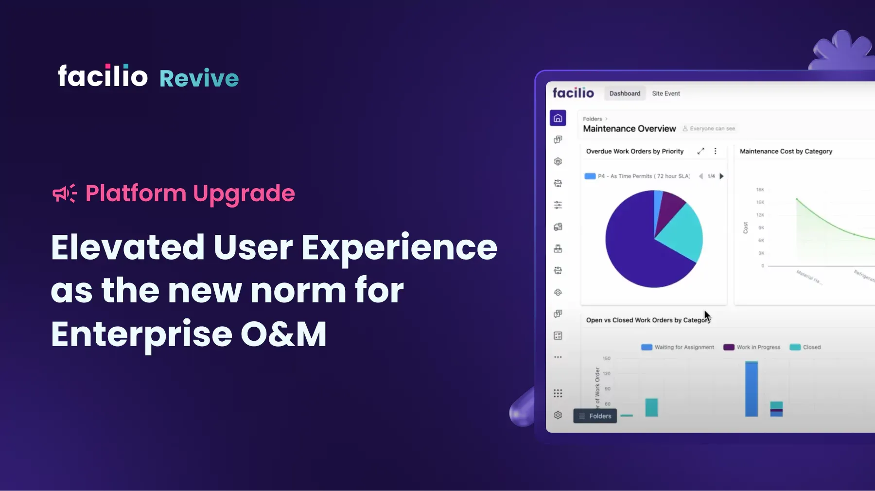 Product update: Revive update for Facilio's O&M platform 
