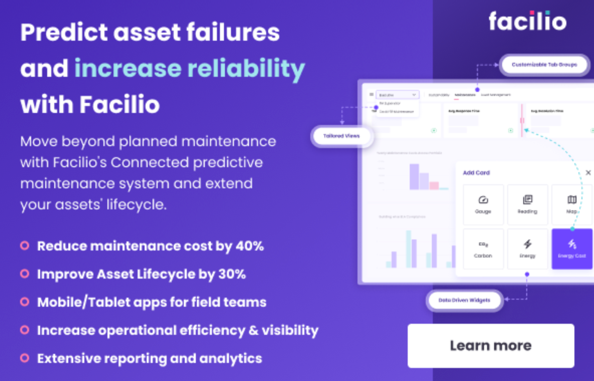 An image that depicts that benefits of moving from reactive and planned maintenance activities to predictive maintenance 