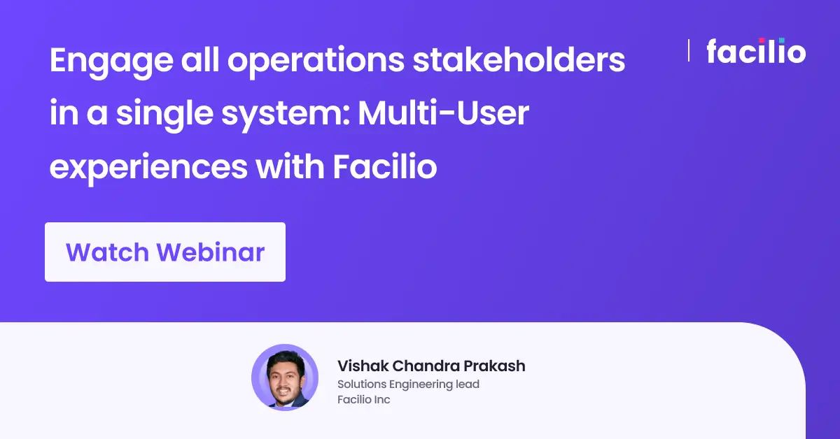 Facilio webinar