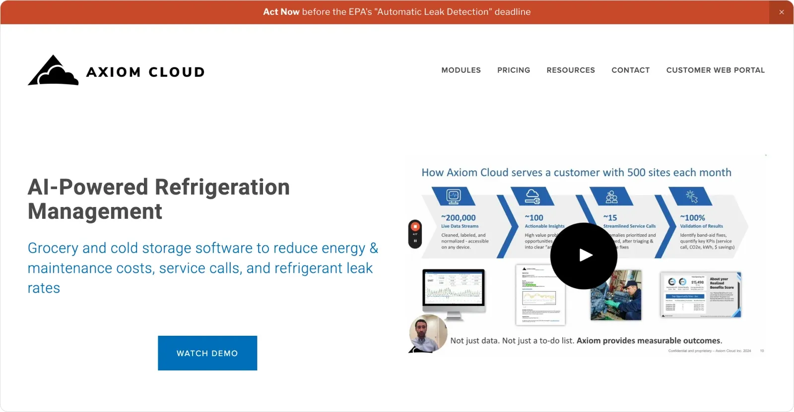 AI-Powered Refrigeration Compliance Software