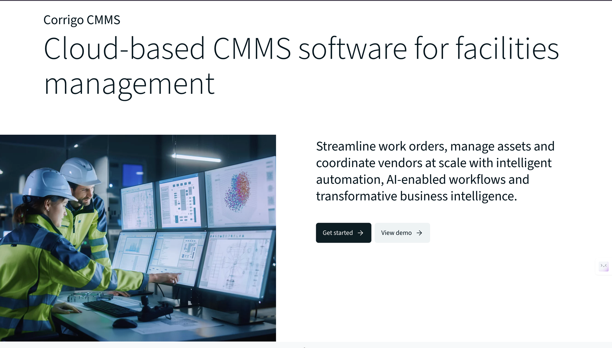 Corrigo Cloud-based CMMS
