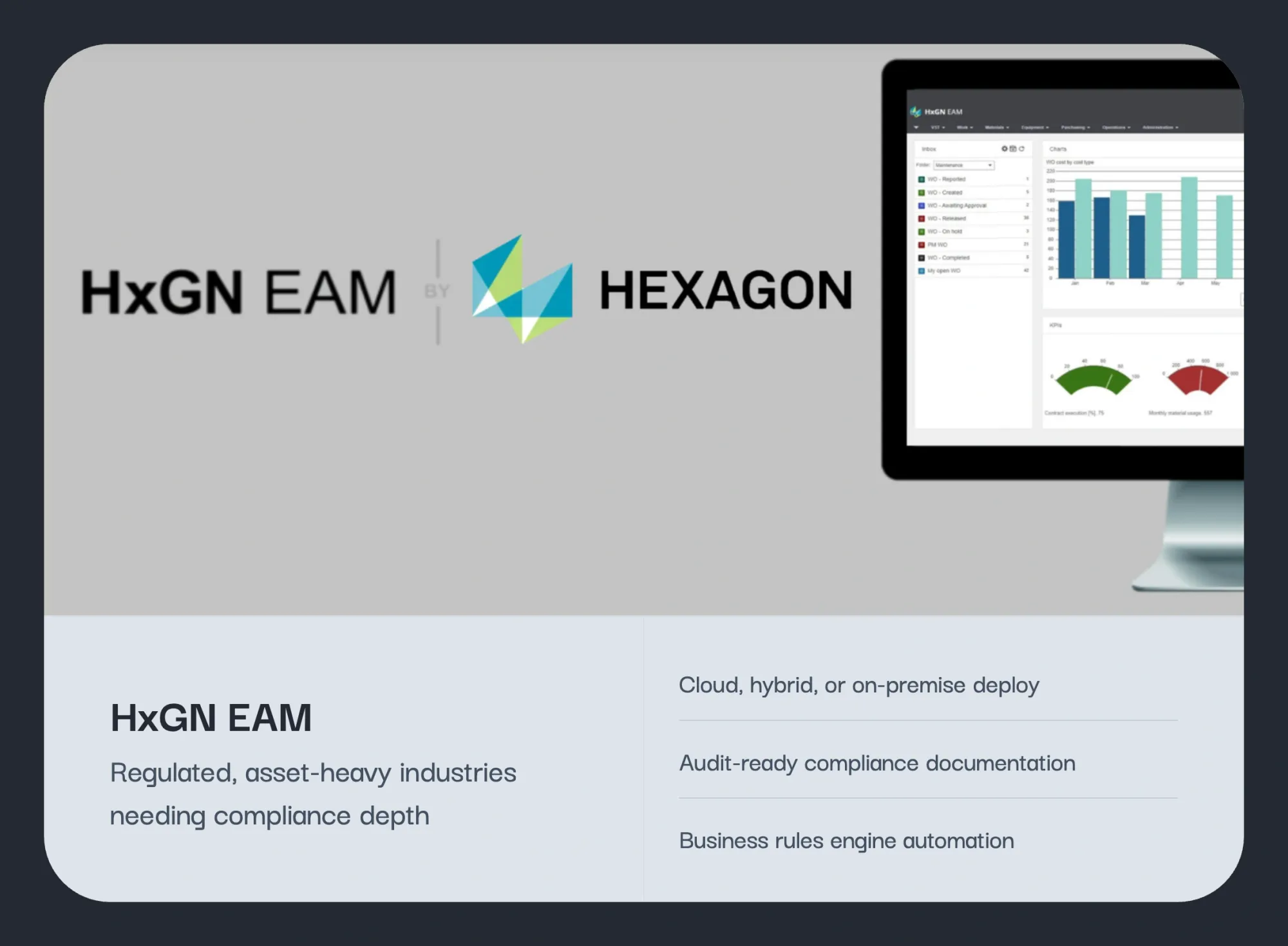 HxGN EAM as an IBM Maximo alternative for regulated, asset-heavy industries