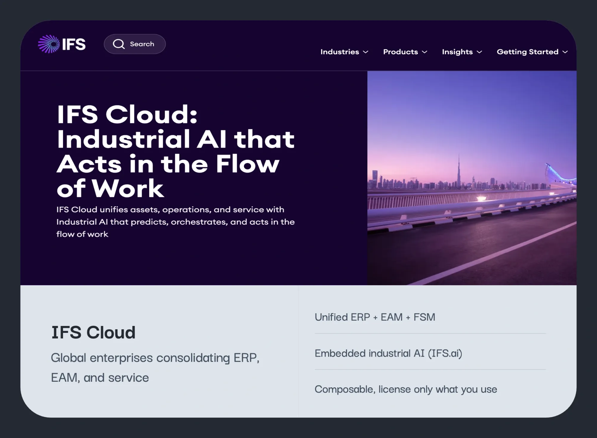 IFS Cloud unified ERP and EAM as an IBM Maximo alternative for global enterprises