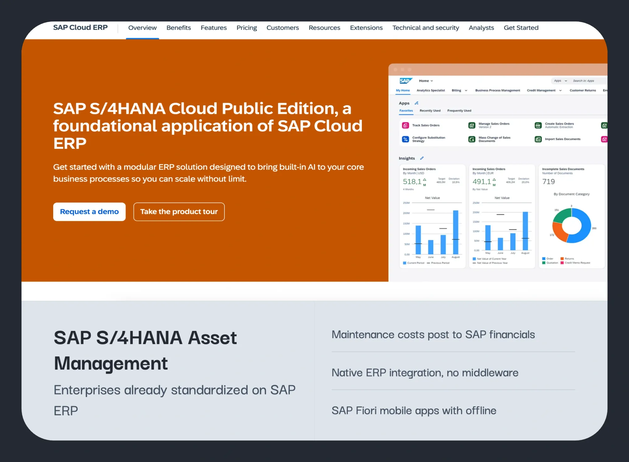 ERPSAP S/4HANA Asset Management as an IBM Maximo alternative inside SAP ERP
