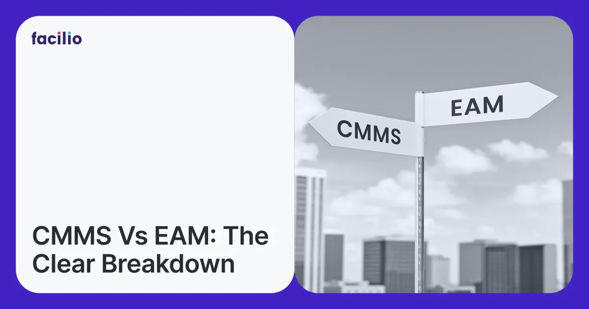 CMMS vs EAM: What's the difference