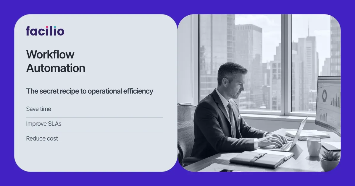 Manager using workflow automation tools to improve efficiency and SLAs.