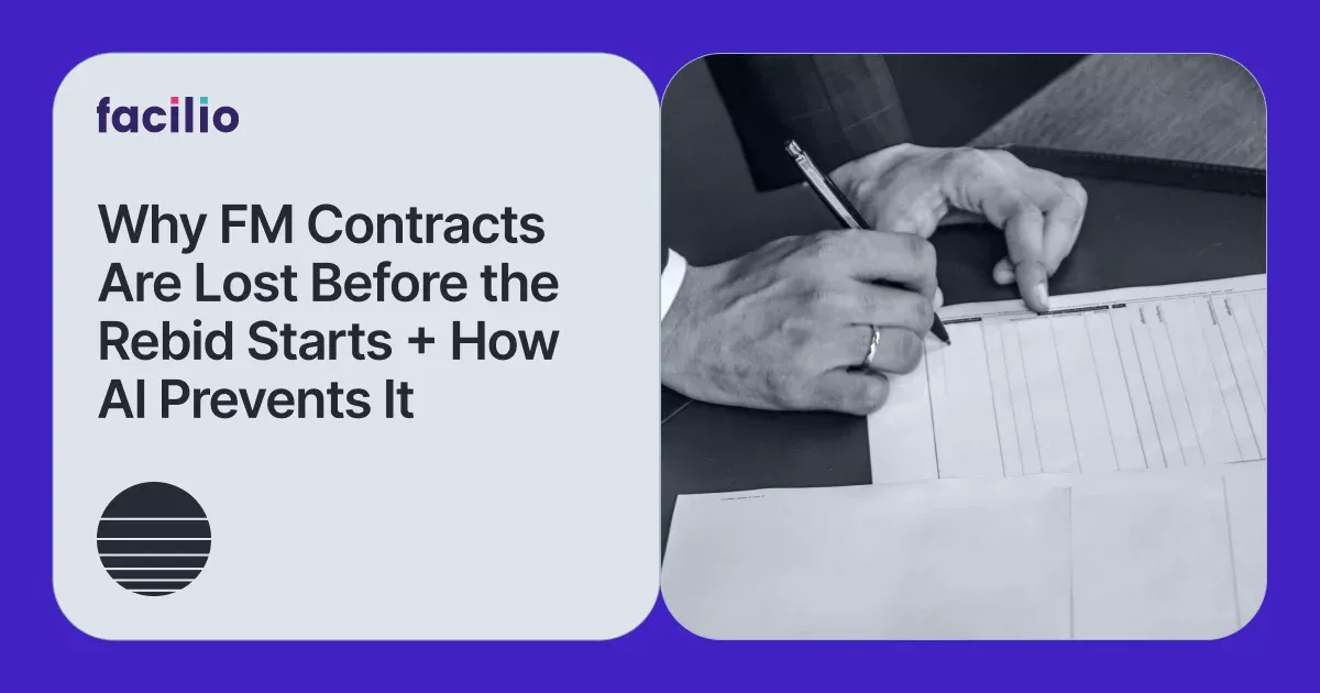 Why FM Contracts Are Lost Before the Rebid Starts (And How AI Prevents It)