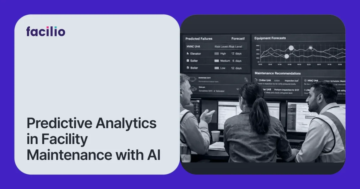 Predictive Analytics in Facility Maintenance with AI