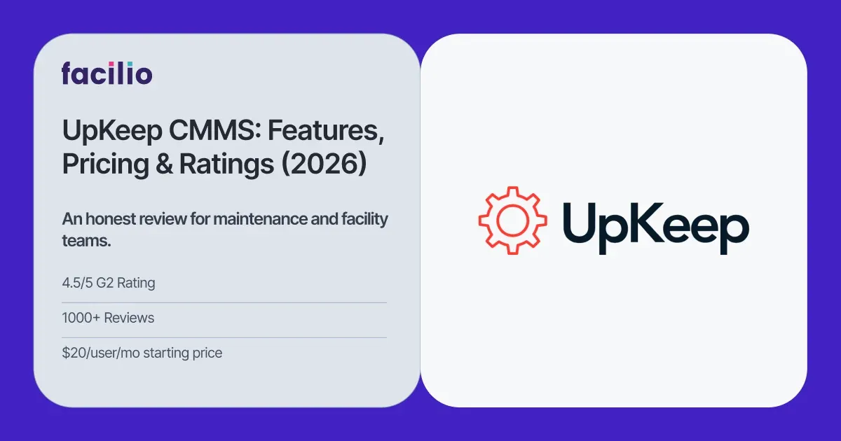 UpKeep CMMS: Features, Pricing, Review & Rating