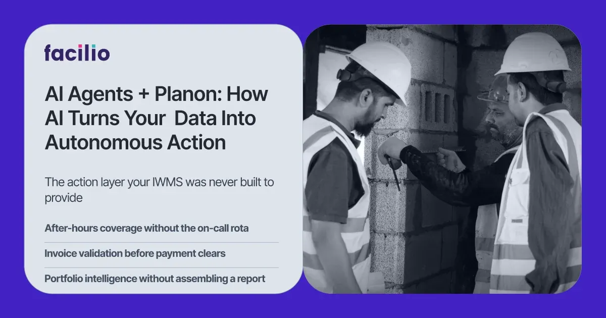 How Agentic AI Turns Your CAFM/IWMS Data Into Autonomous Action