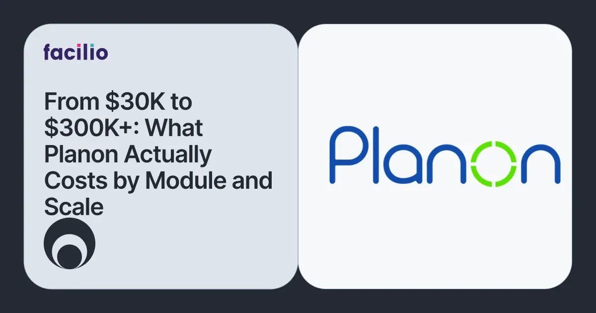 Planon Pricing 2026: Module Costs, Scale Reality & What Buyers Actually Pay