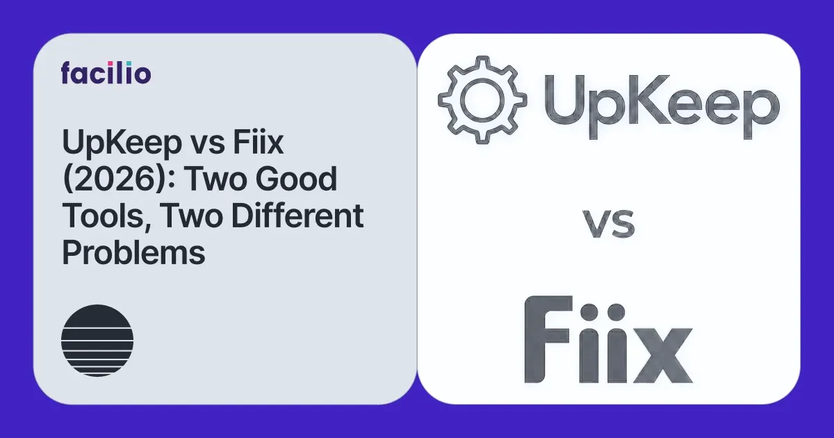 UpKeep vs Fiix (2026): Features, Reviews, Pricing & Verdict