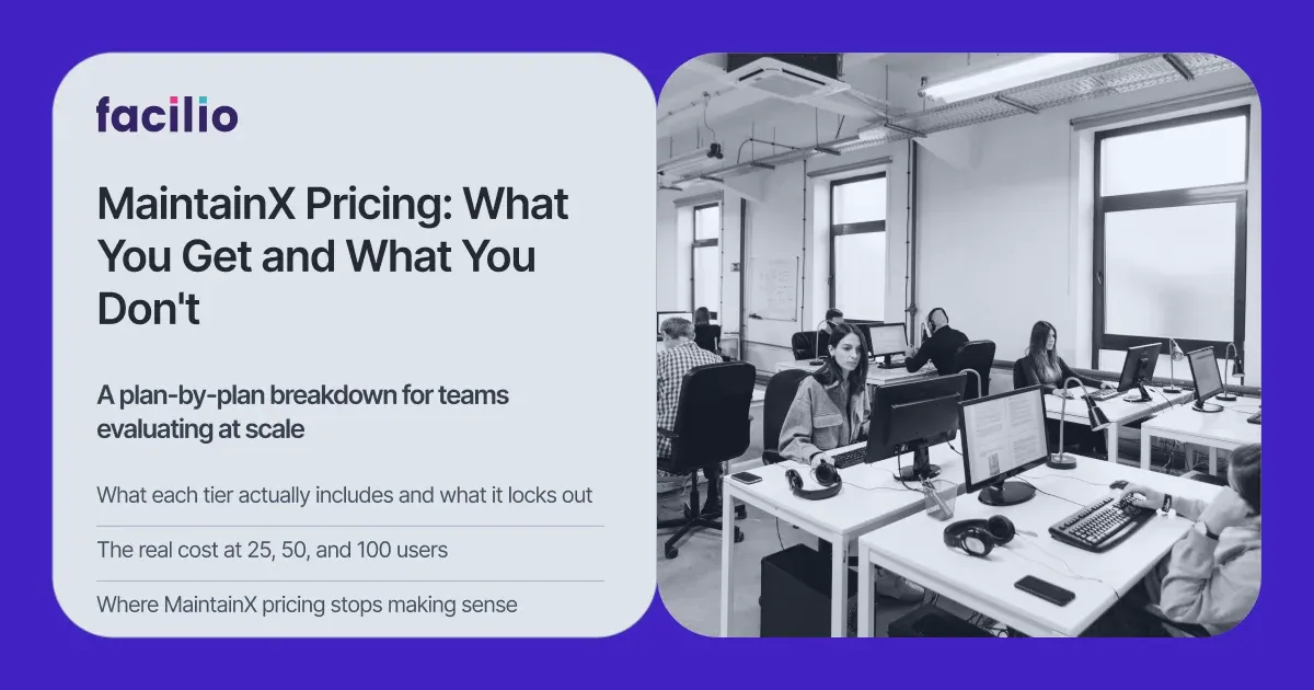 MaintainX Pricing (2026): What Each Plan Costs, and What You Get for the Price