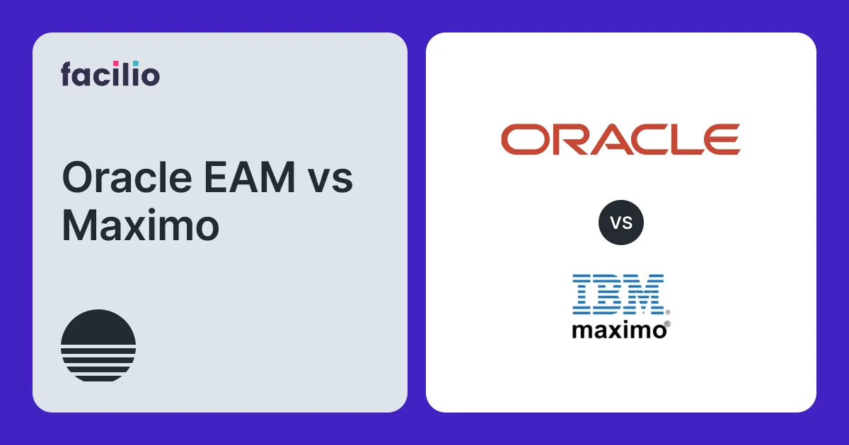 Oracle EAM vs IBM Maximo (2026): Features, Pricing and Reviews
