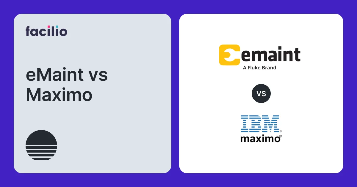 eMaint vs IBM Maximo (2026): Features, Pricing and Reviews