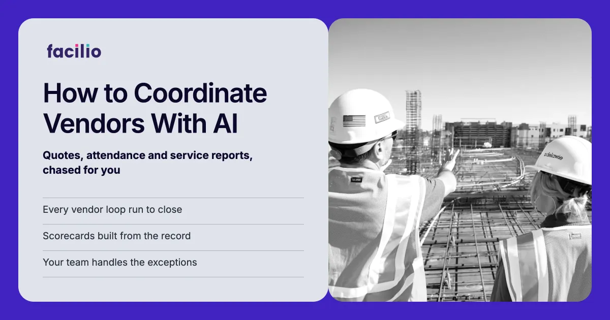 How to coordinate vendors with AI