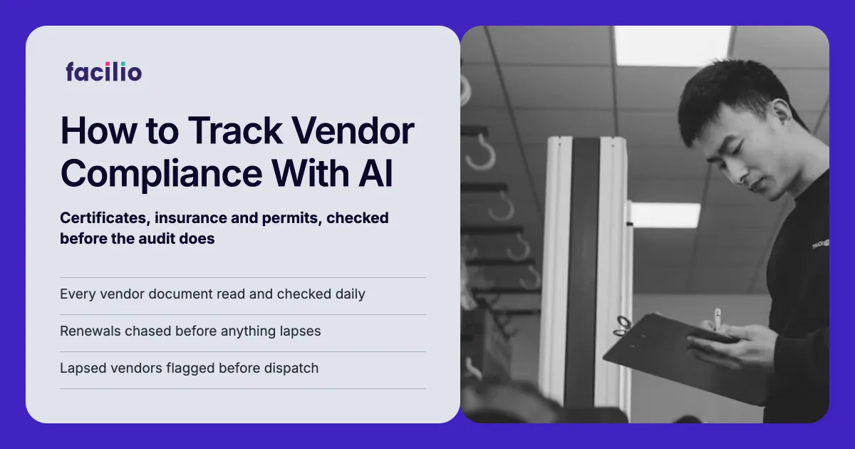 How to Track Vendor and Contractor Compliance With AI