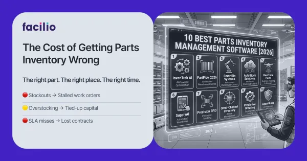 10 best parts inventory management software for FM teams — 2026 guide