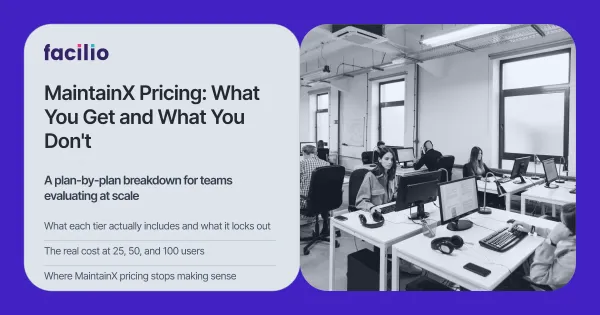 MaintainX Pricing (2026): What Each Plan Costs, and What You Get for the Price