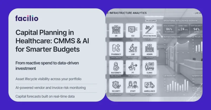 Capital Planning in Healthcare: How CMMS and AI Drive Smarter Budget Decisions