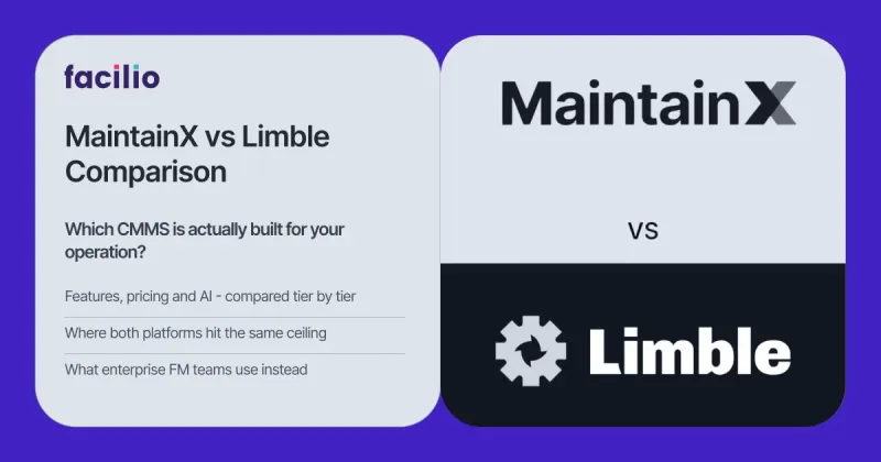 MaintainX vs Limble (2026): Features, Pricing, AI, and Verdict