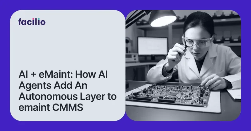 AI Agents for eMaint Users: Acting on the Data Your CMMS Already Holds