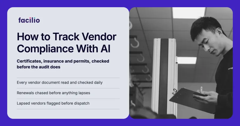 How to Track Vendor and Contractor Compliance With AI