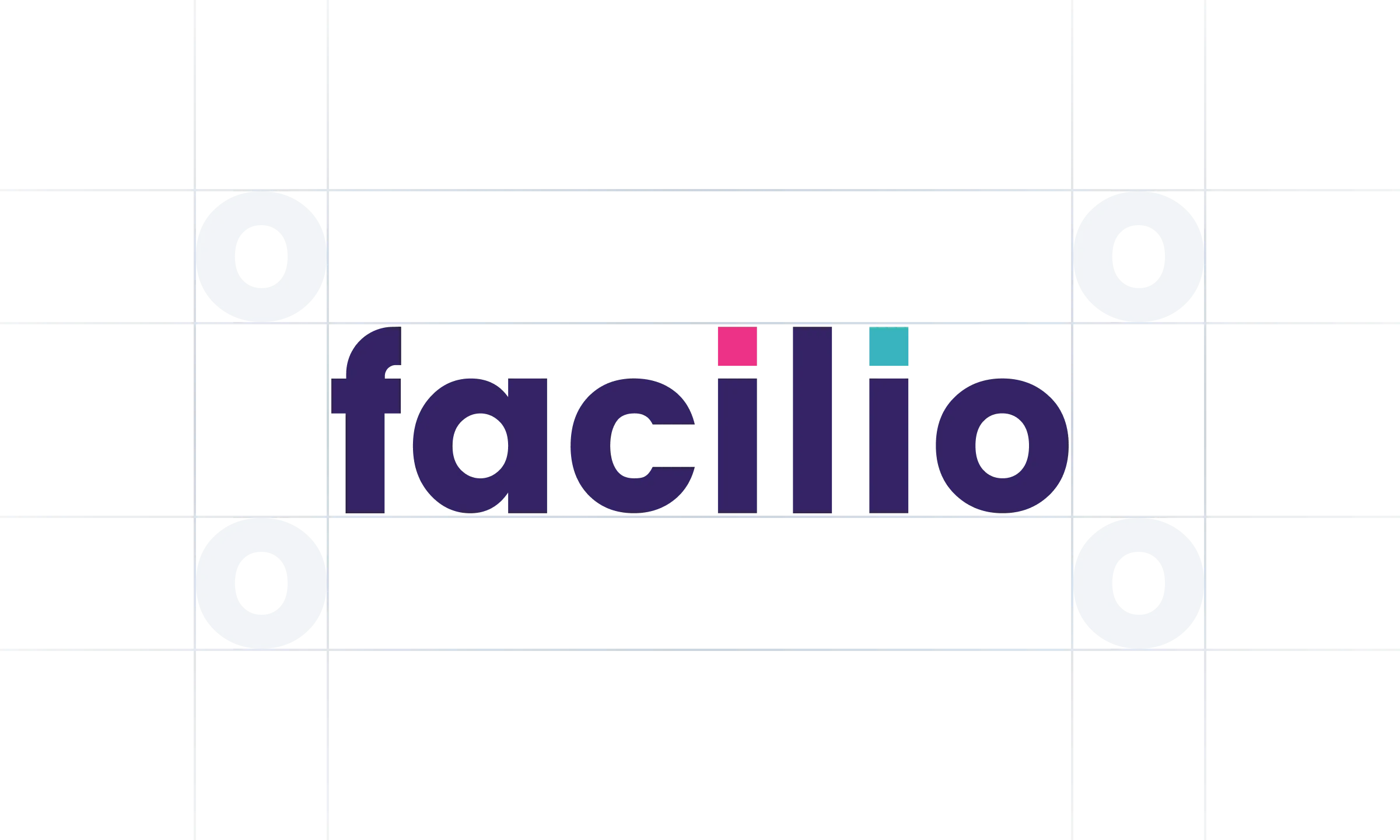 Facilio logo clearspace diagram