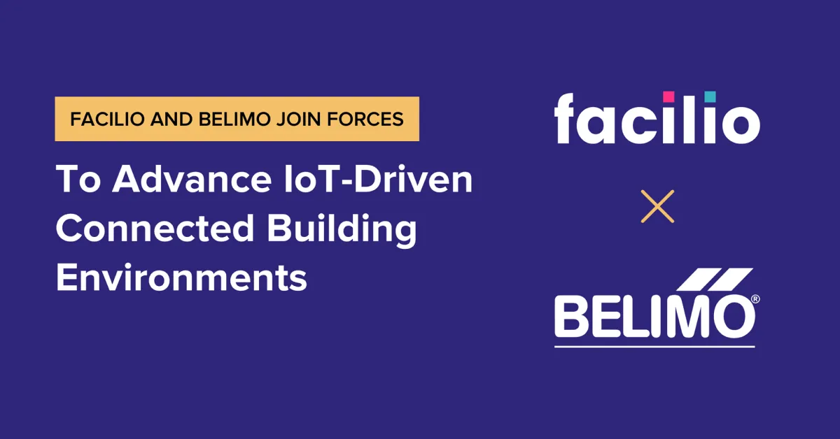 Facilio and Belimo sign a strategic partnership