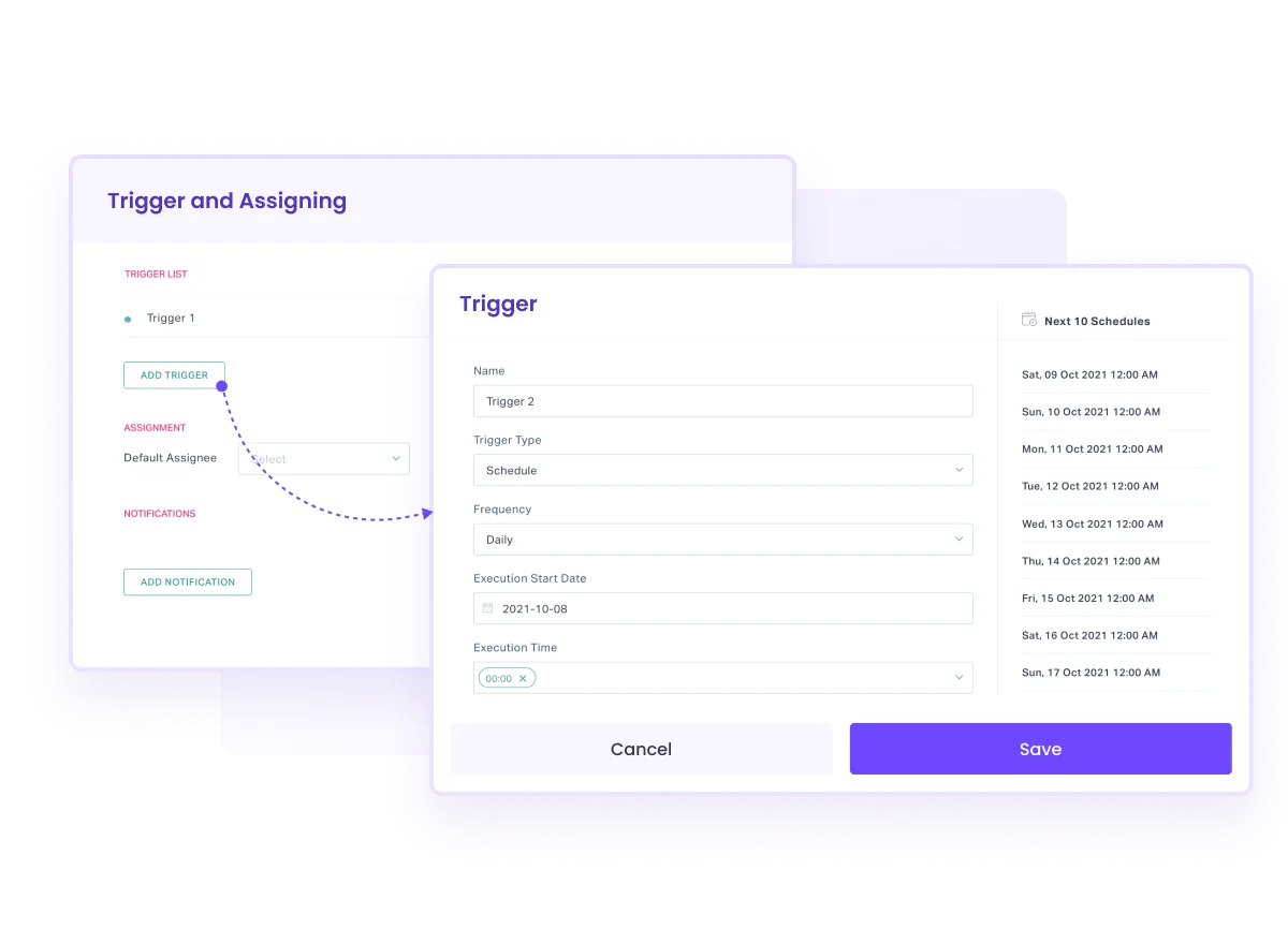 Automate work order creation, approvals, execution, and signoffs right from an intuitive mobile app 